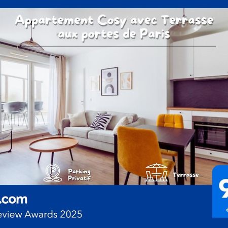 Appartement Cosy Avec Terrasse Aux Portes De Paris วีลุชวีฟ ภายนอก รูปภาพ