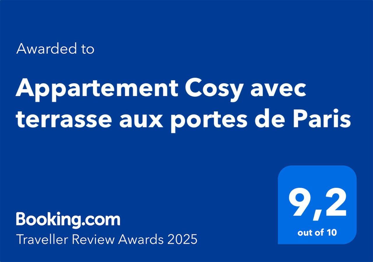 Appartement Cosy Avec Terrasse Aux Portes De Paris วีลุชวีฟ ภายนอก รูปภาพ