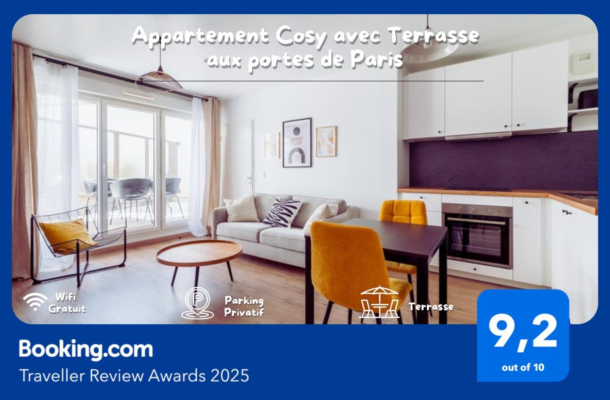 Appartement Cosy Avec Terrasse Aux Portes De Paris วีลุชวีฟ ภายนอก รูปภาพ